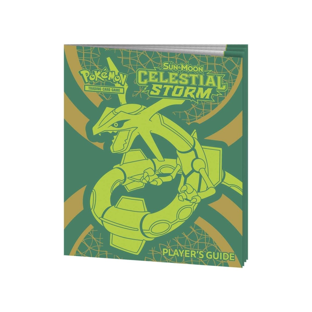 Pokémon TCG Sun & Moon Celestial Storm Elite Trainer Box – 8 Booster Packs with Rayquaza Card Sleeves