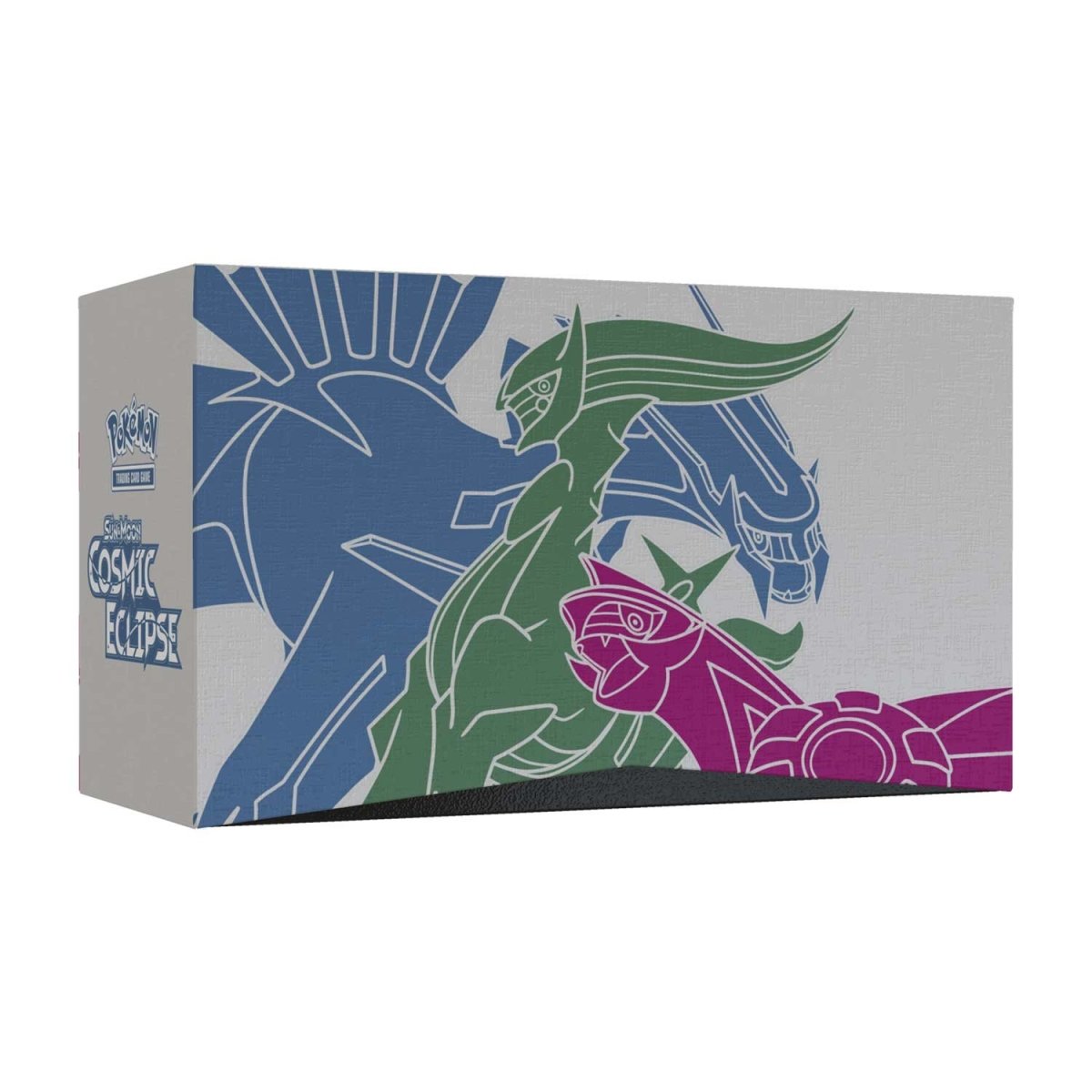 Pokémon TCG Sun & Moon Cosmic Eclipse Elite Trainer Box | 8 Booster Packs | Arceus Dialga Palkia Sleeves
