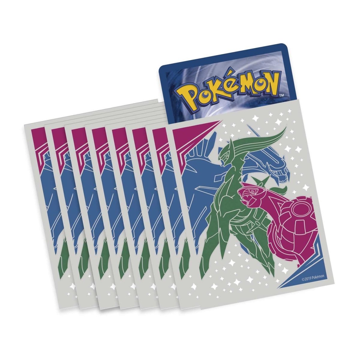 Pokémon TCG Sun & Moon Cosmic Eclipse Elite Trainer Box | 8 Booster Packs | Arceus Dialga Palkia Sleeves